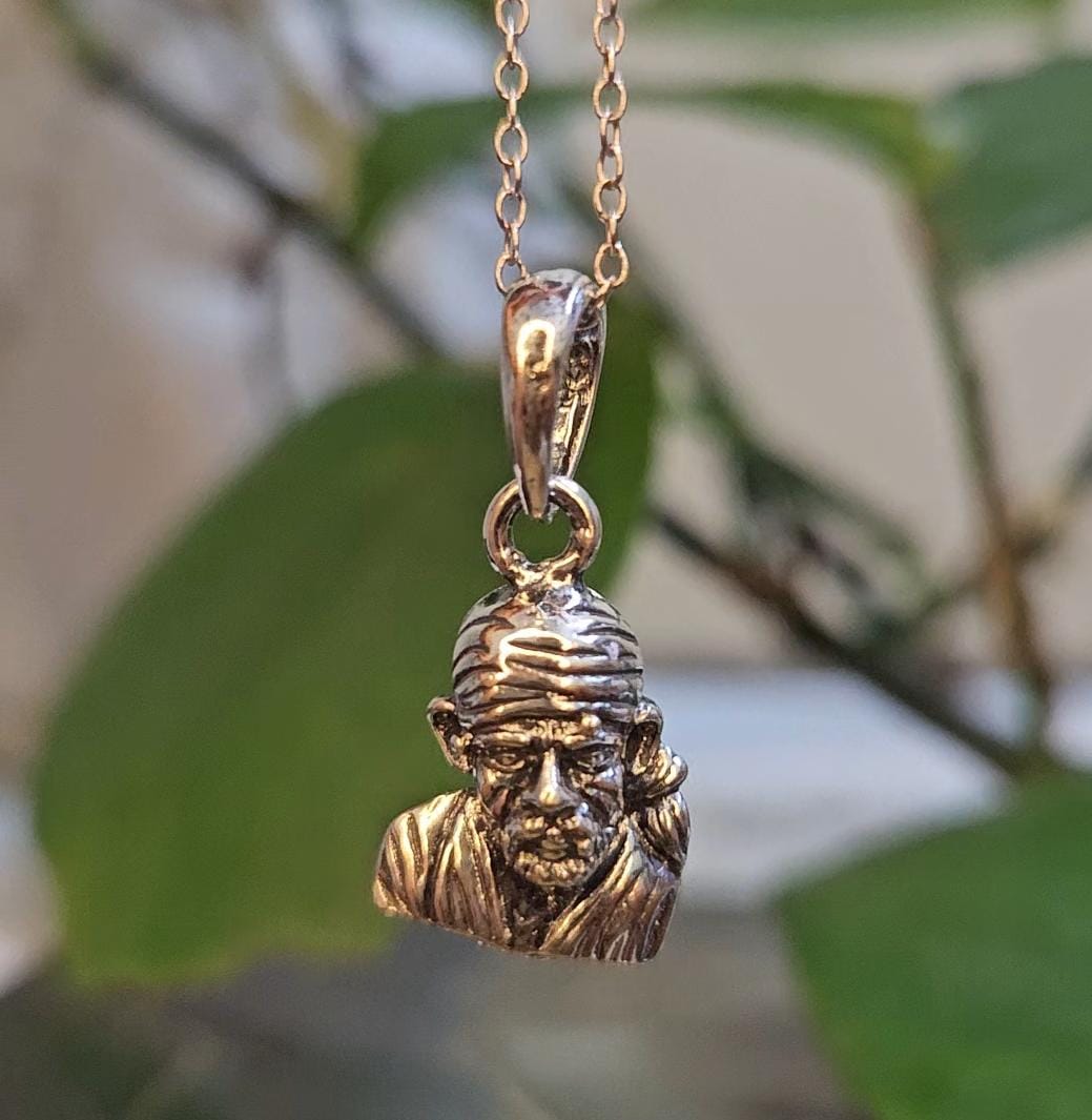 Sai Baba Pendant in 925 Silver