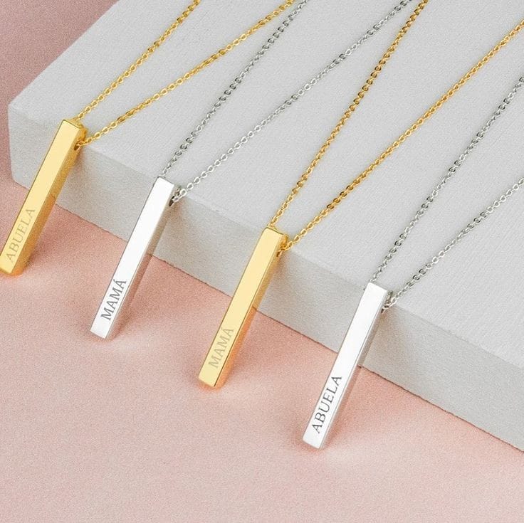 92.5 Silver Personalize Name Pendant