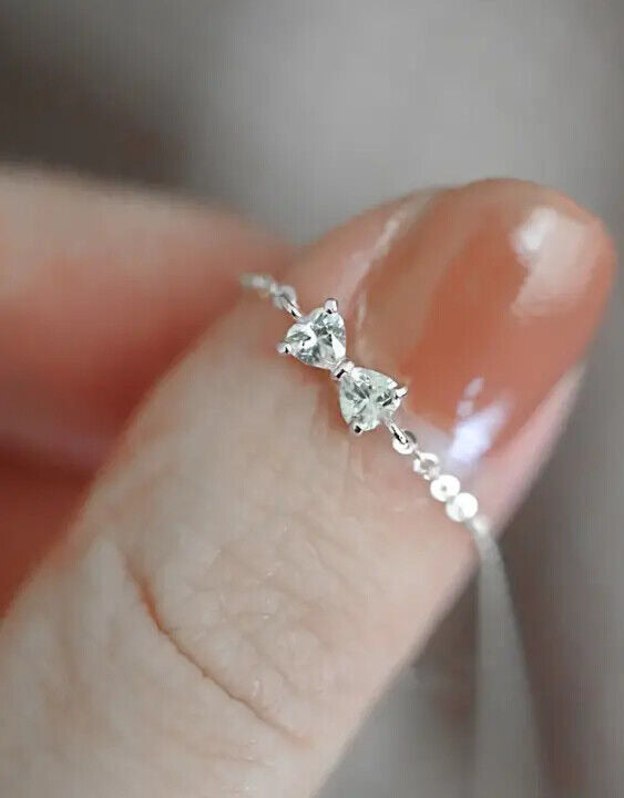 Cute Bow Diamonds Bracelet