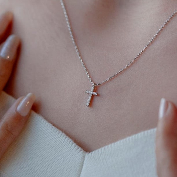 Cross Diamonds Pendant