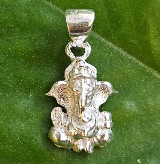 Lord Ganesha Pendant in 925 Silver