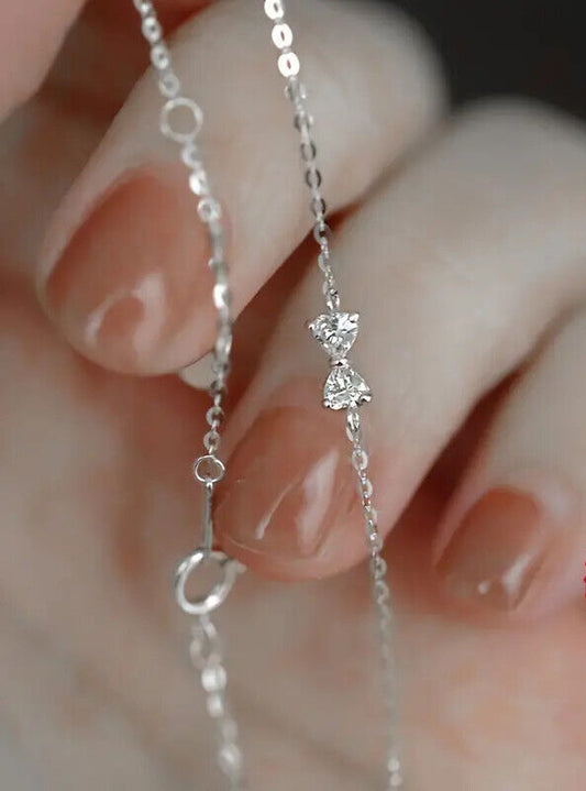 Cute Bow Diamonds Bracelet