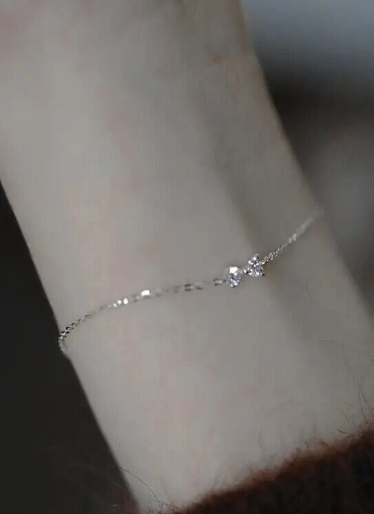 Cute Bow Diamonds Bracelet